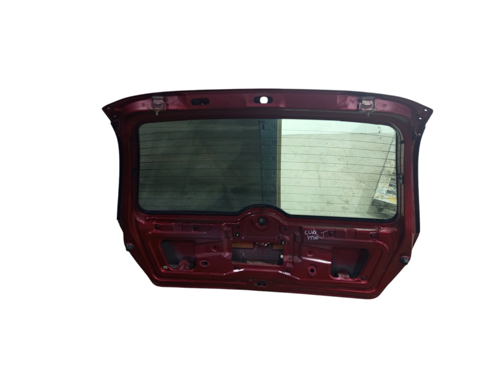 Tampa Traseira Porta Mala Renault Clio 1999 2000 A 2004 Vermelho 3