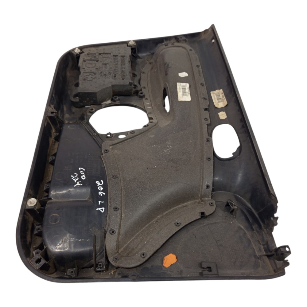 Forro Porta Dianteiro Direiro Sw Peugeot 206 Sw 2002 A 2007 Preto 7