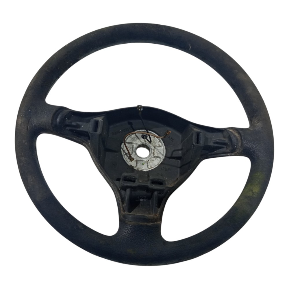 Volante Direção Volkswagen Polo Golf Sapão 2005 2006 A 2010 Preto 1