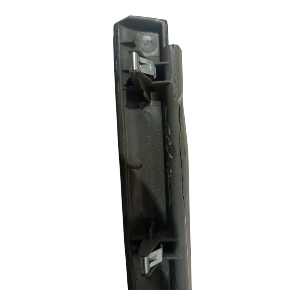 Moldura Acabamento Painel Central Nissan Sentra 2009 A 2013 Prata 7