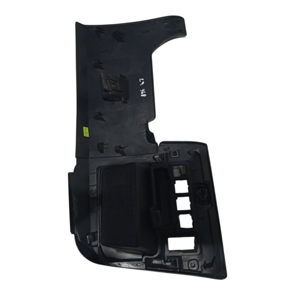 Acabamento Moldura Inferior Painel Citroen C4 2007 A 2013 Preto 7