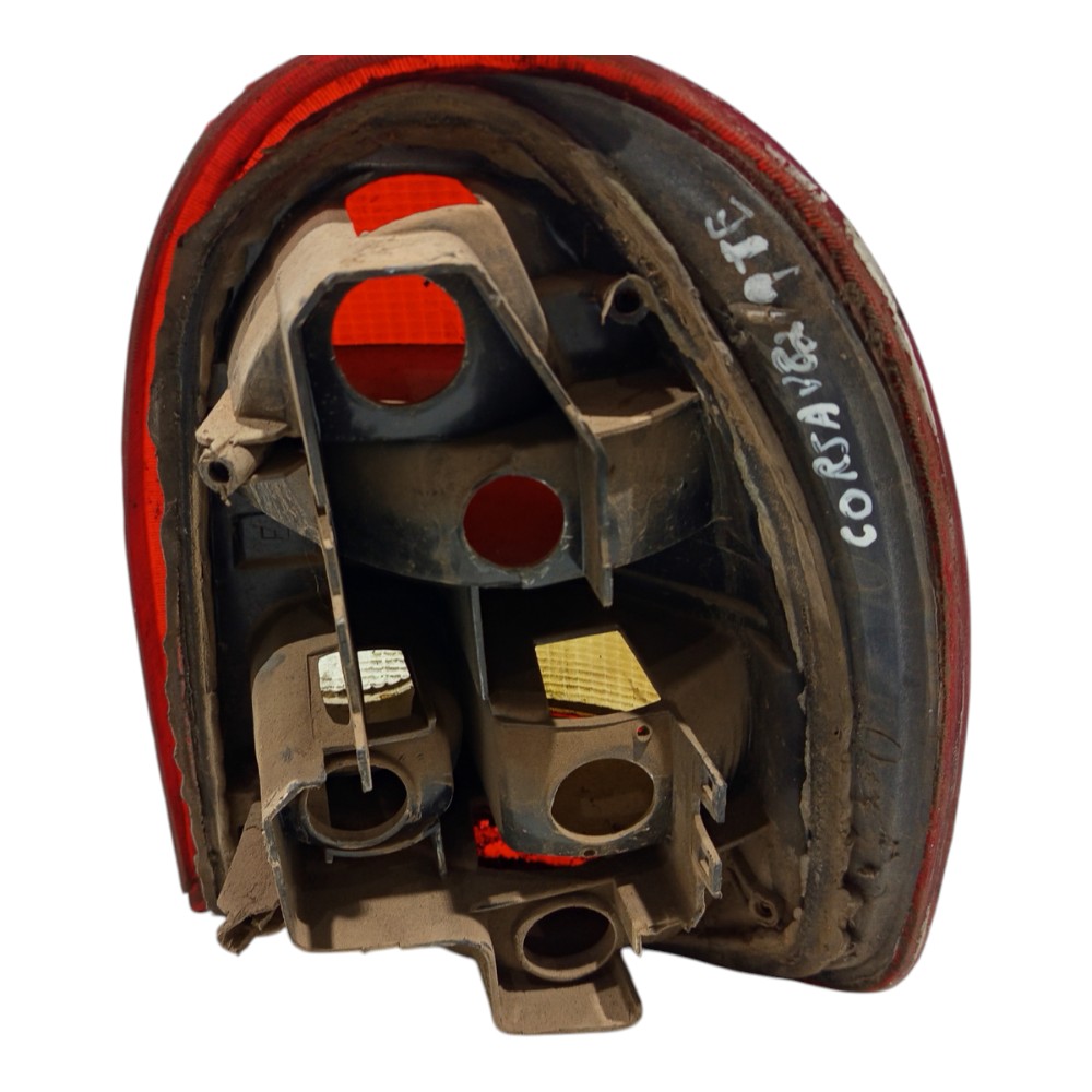 Lanterna Traseira Esquerda Corsa Wind 1994 1995 1996 A 2002  Esquerdo/motorista Vermelha Amarela Branca 7