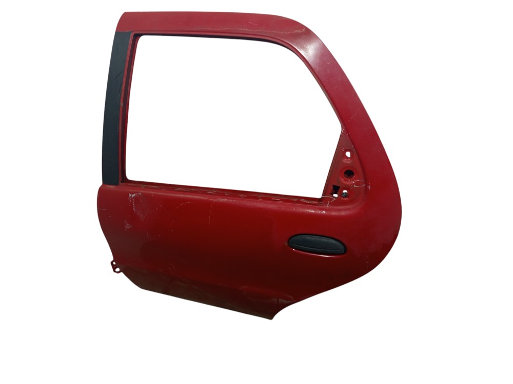 Porta Traseira Esquerda Fiat Palio 1995 1996 1997 A 2008 Traseira Esquerda Vermelho 1