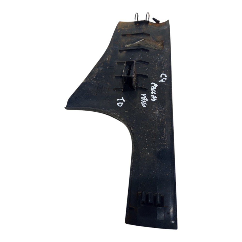 Soleira Acabamento Porta Direi Citroen C4 Pallas 2007 A 2013 Preto 7