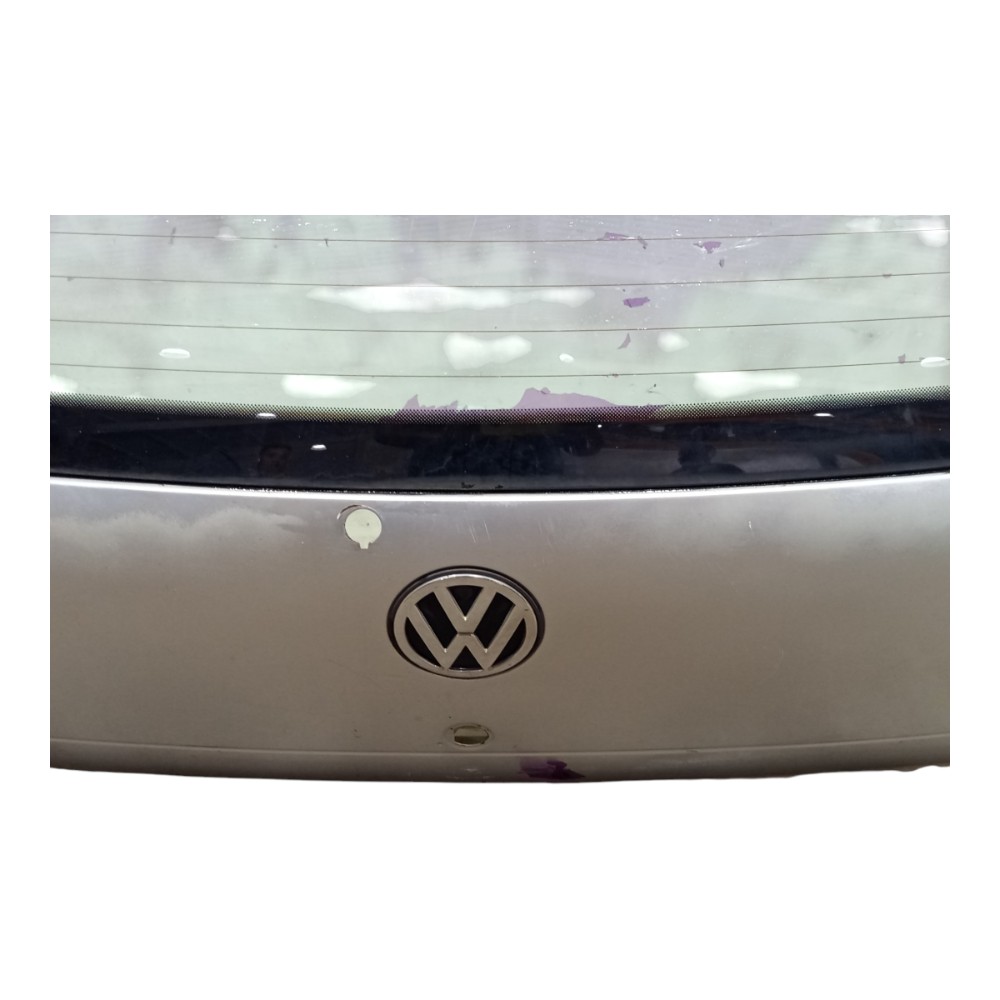 Tampa Traseira Porta Malas C/detalhes Vw Gol G3 2000 A 2005 Prateado 6