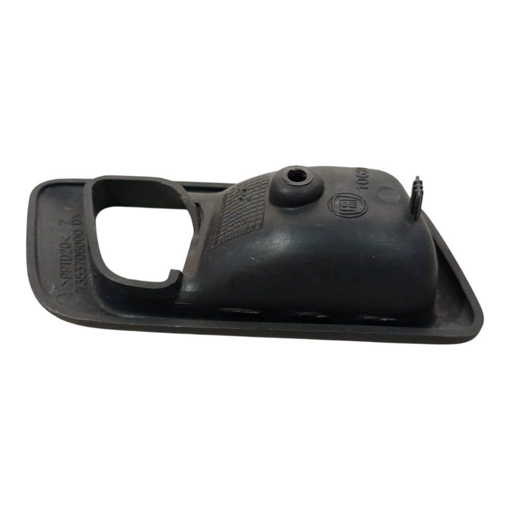 Moldura Maçaneta Interna Dianteira Ld Fiat Siena 2012 A 2019 Preto Dianteira 6