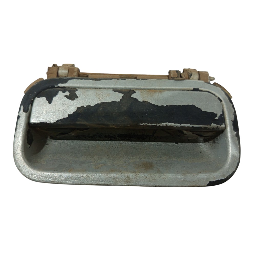 Maçaneta Externa Porta Traseira Direita Corsa 1995 A 2002 Prata Traseira 1