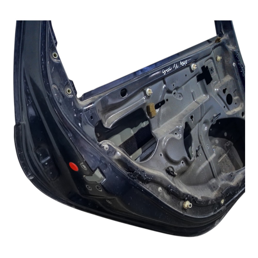 Porta Preta Traseira Esquerda Renault Scenic 2000 01 A 2012  Traseira Direira Preto 6