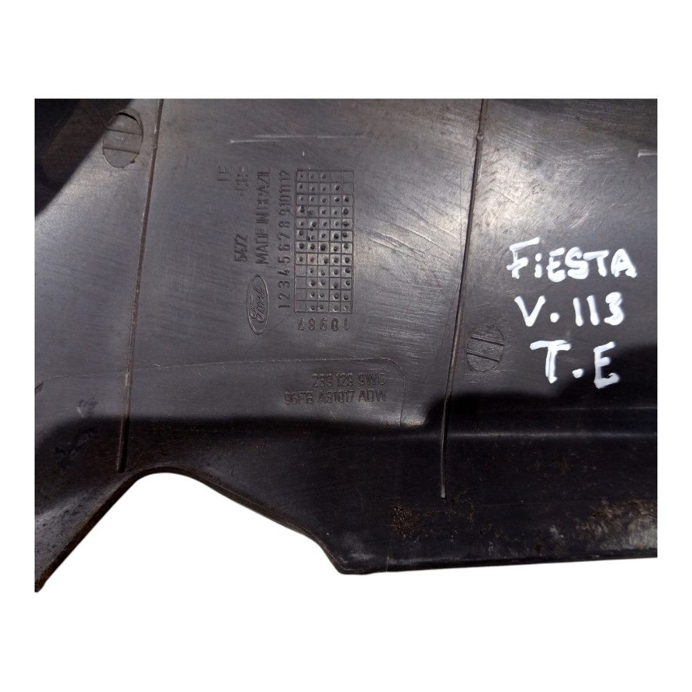 Acabamento Soleira Traseira Esquerda Ford Fiesta 1996 A 2005 Preto 8