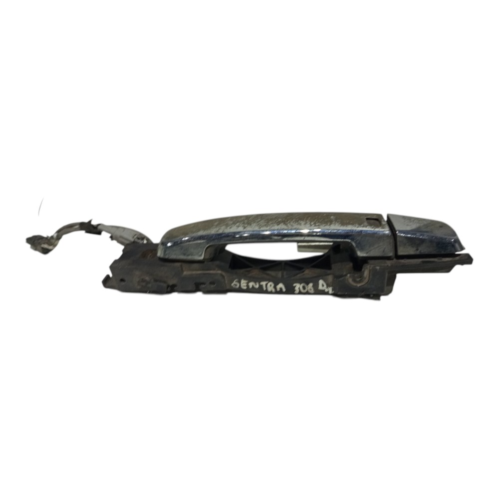 Maçaneta Externa Dianteira Direita Nissan Sentra 2009 A 2013 Cromada desbotado 3