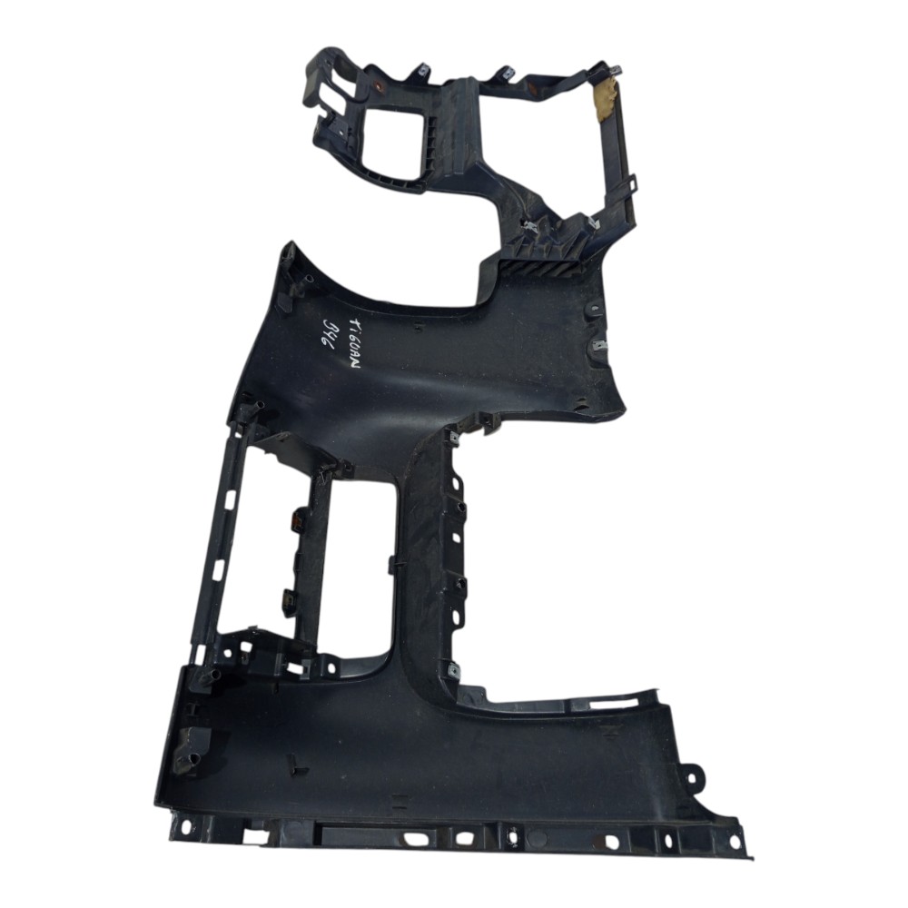Moldura Acabamento Inferior Painel Vw Tiguan 2012 A 2017 Preto 5