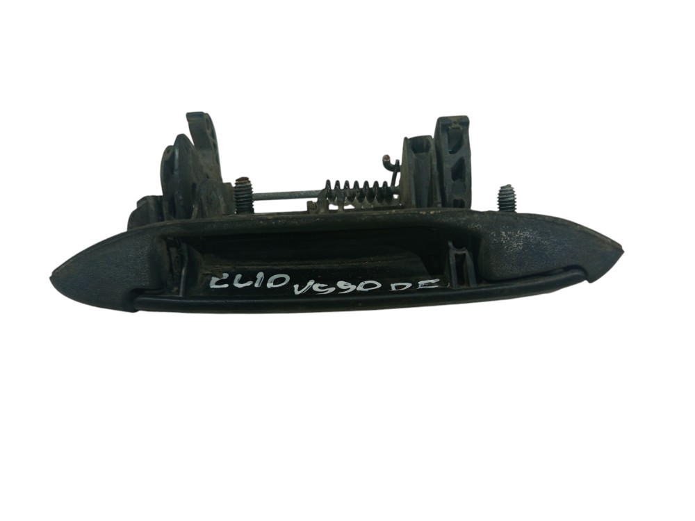 Puxador Externo Dianteiro Esquerdo Renault Clio 2000 A 2012 Preto Dianteira 3