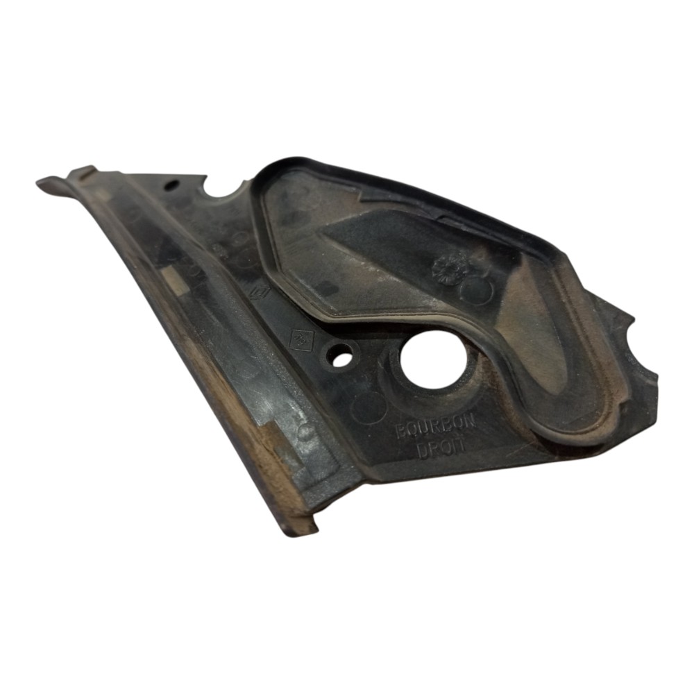 Moldura Retrovisor Interno Diant Ld Renault Clio 1999 A 2016 Preto 6