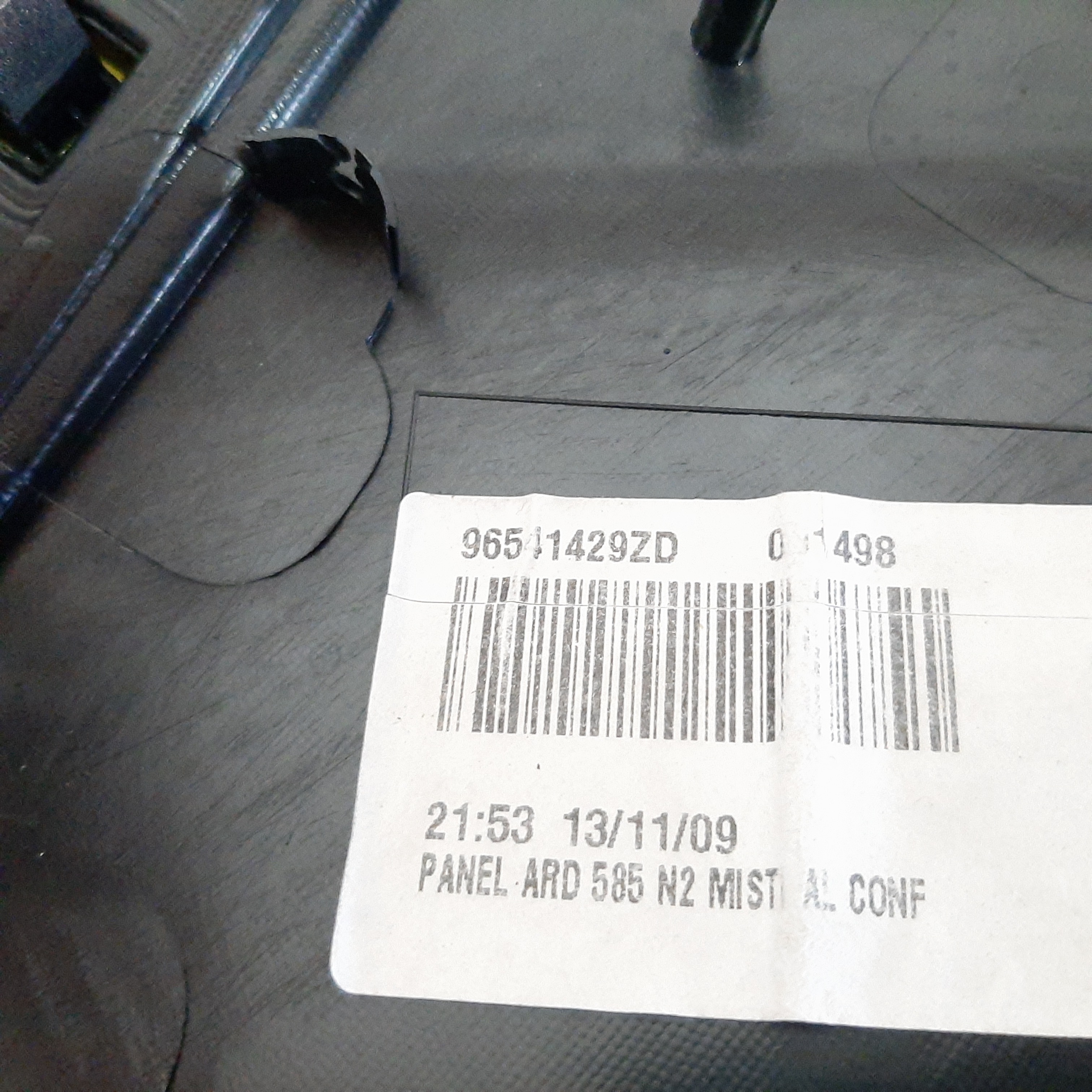 Forro Porta Traseira Direita Citroen C4 Picasso 2009 A 2014 7
