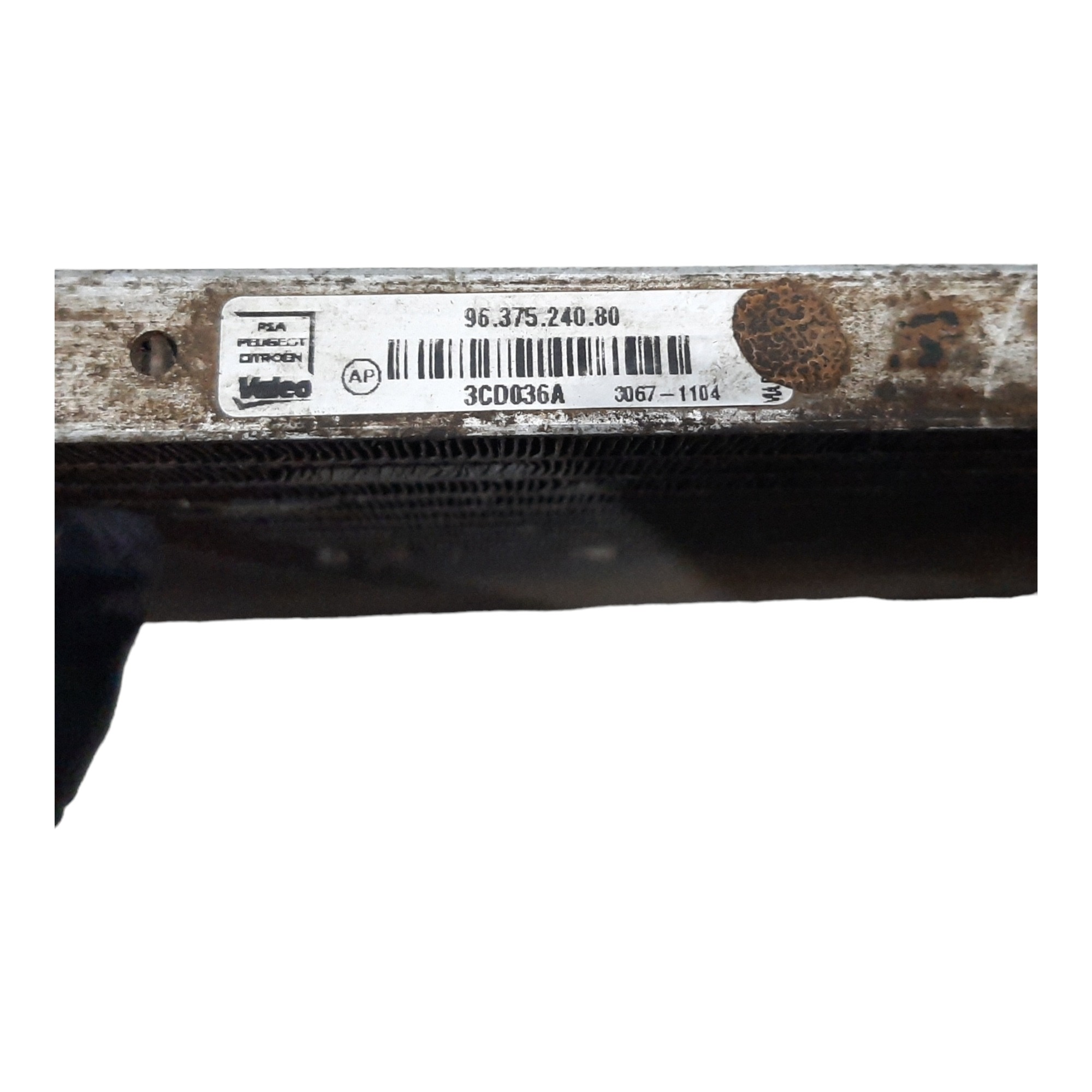 Condensador Ar Condicionado 206 1.4 2002 2003 2004 A 2010 4