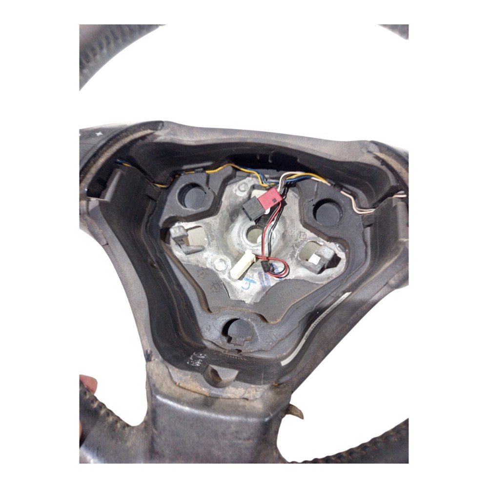 Volante Com Comandos Fiat Linea 2004 2005 A 2010 Detalhes Preto 5