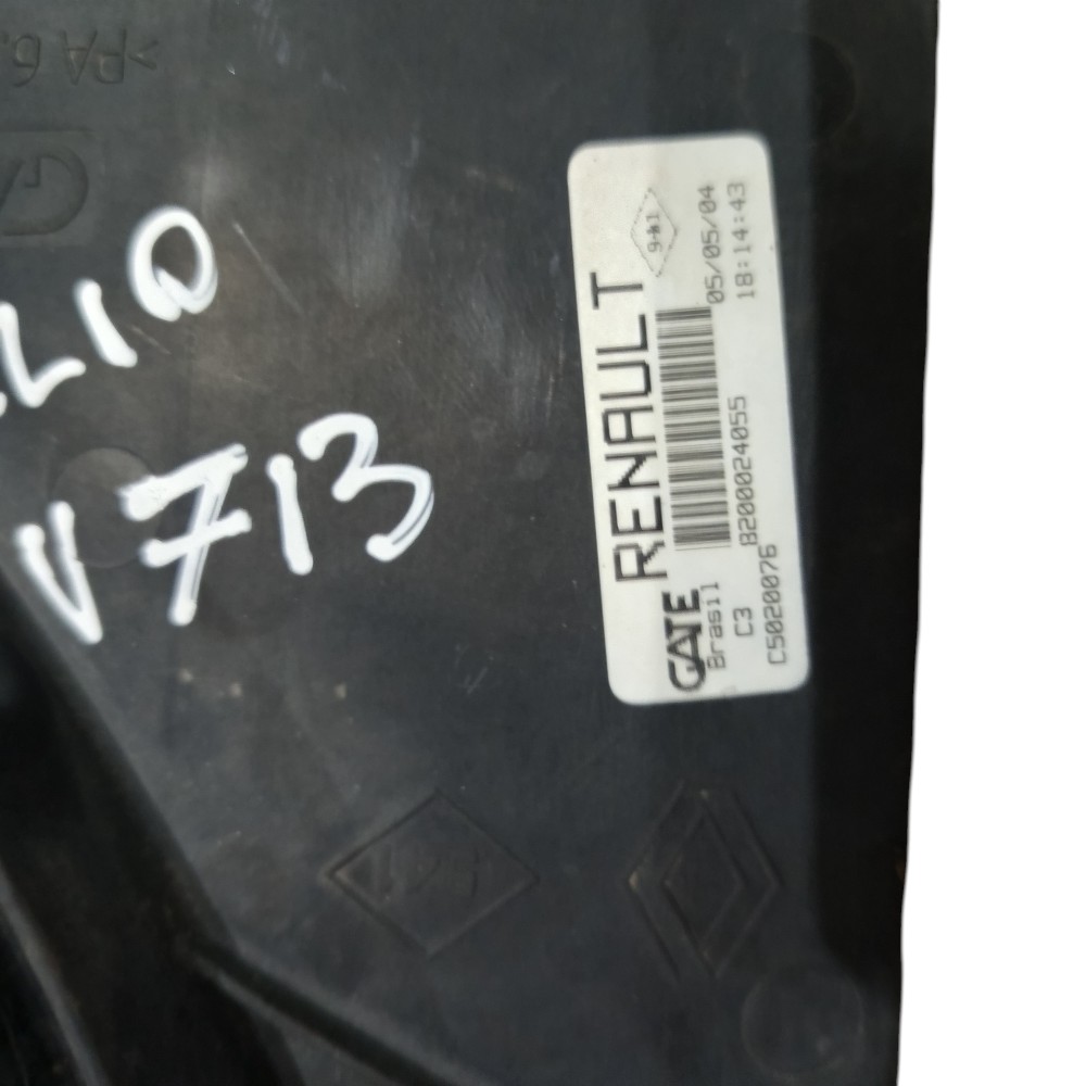 Defletor Ventoinha Radiador Renault Clio 1.0 2001 A 2012 5