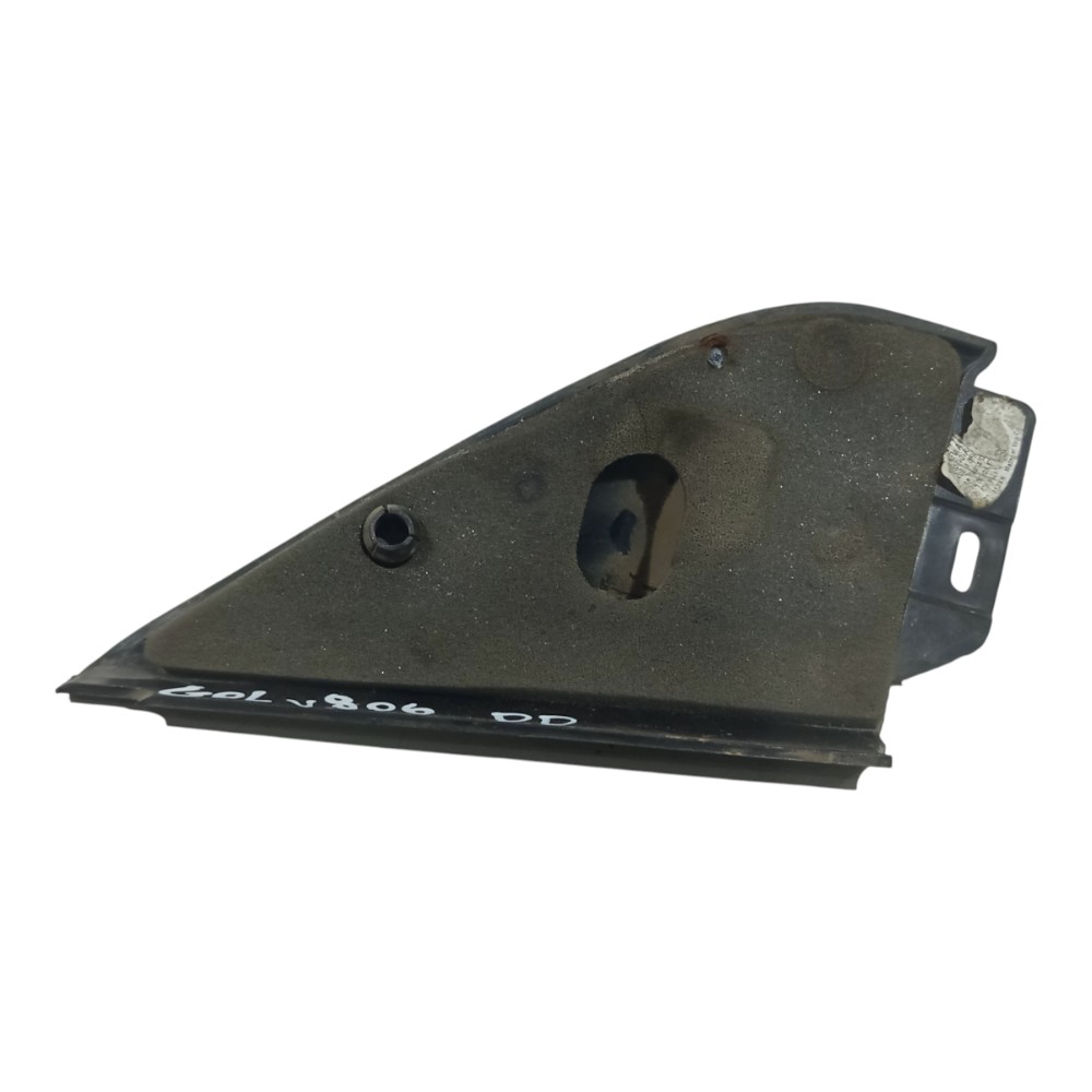 Moldura Interna Retrovisor Direito Vw Gol 1996 1997 A 2005 Preto 6