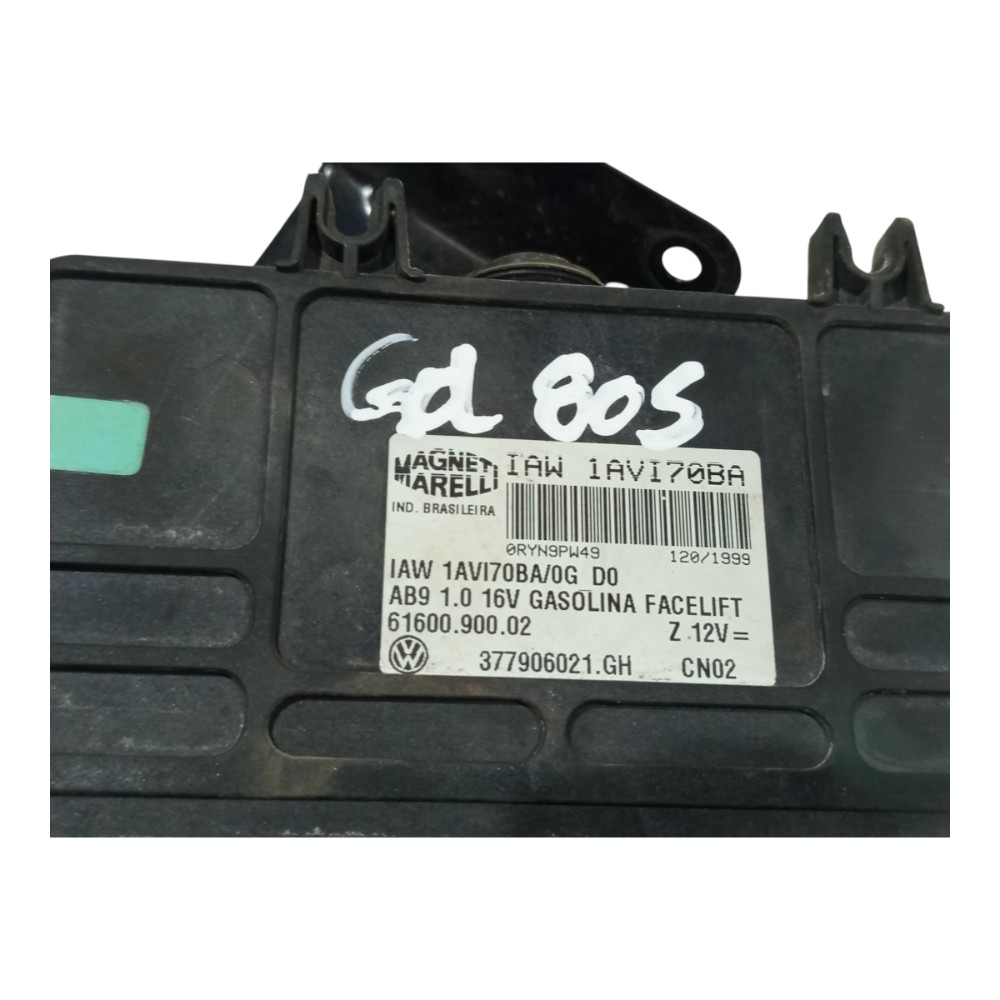 Módulo Injeção Plug Base Vw Gol 1.0 16v 1995 A 2005 1avi70ba 2