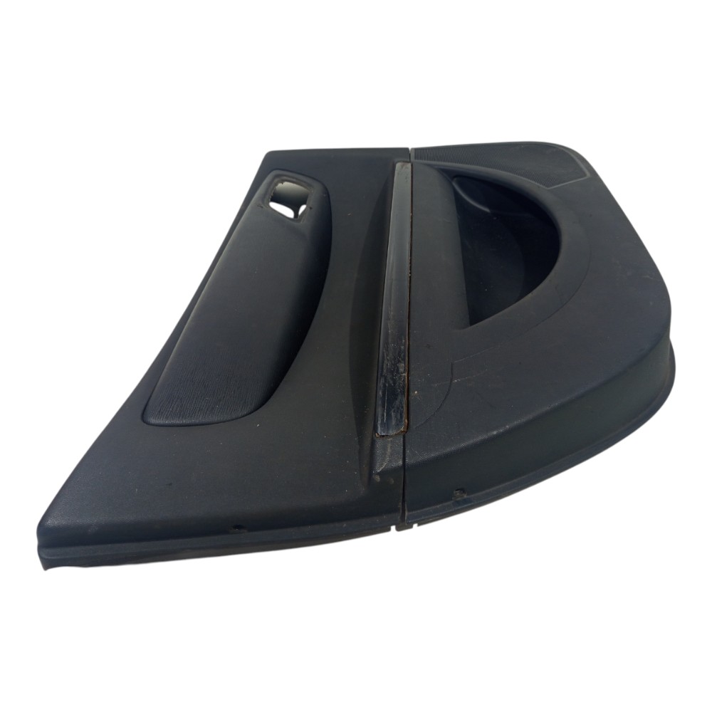 Forro Porta Traseiro Esquerdo Citroen C4 Pallas 2007 A 2013 Preto 5