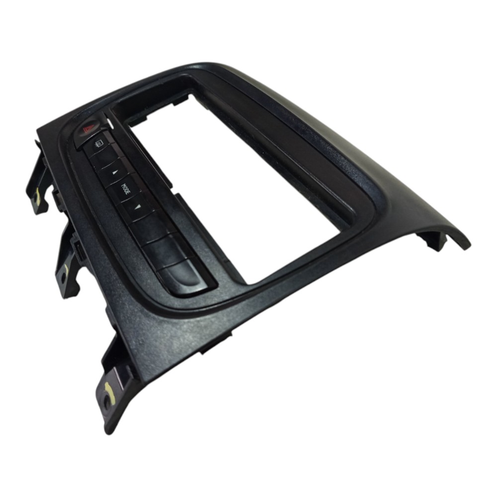 Moldura Painel Central Multimídia Fiat Siena 2012 A 2021 Preto 7