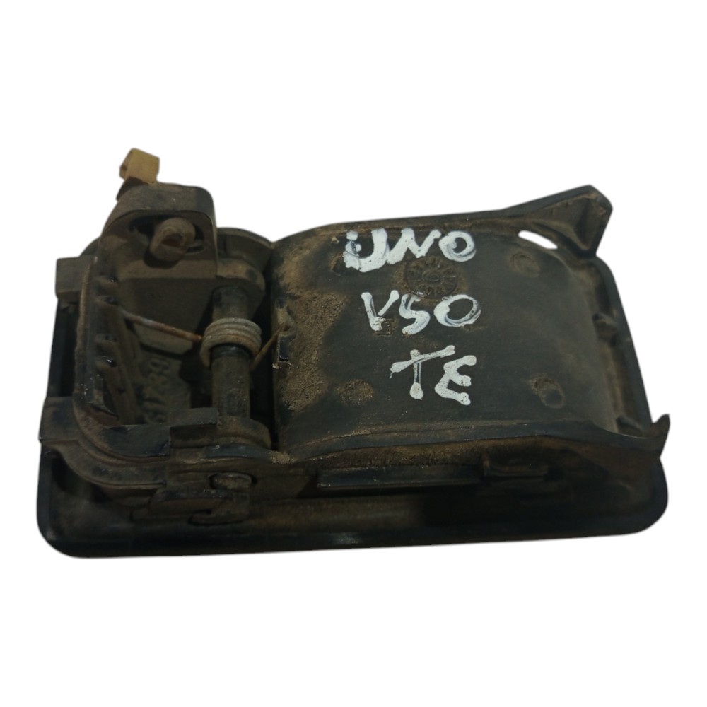 Maçaneta Interna Traseiro Esquerdo Fiat Uno 1996 1997 A 2005 Preto Traseira 4
