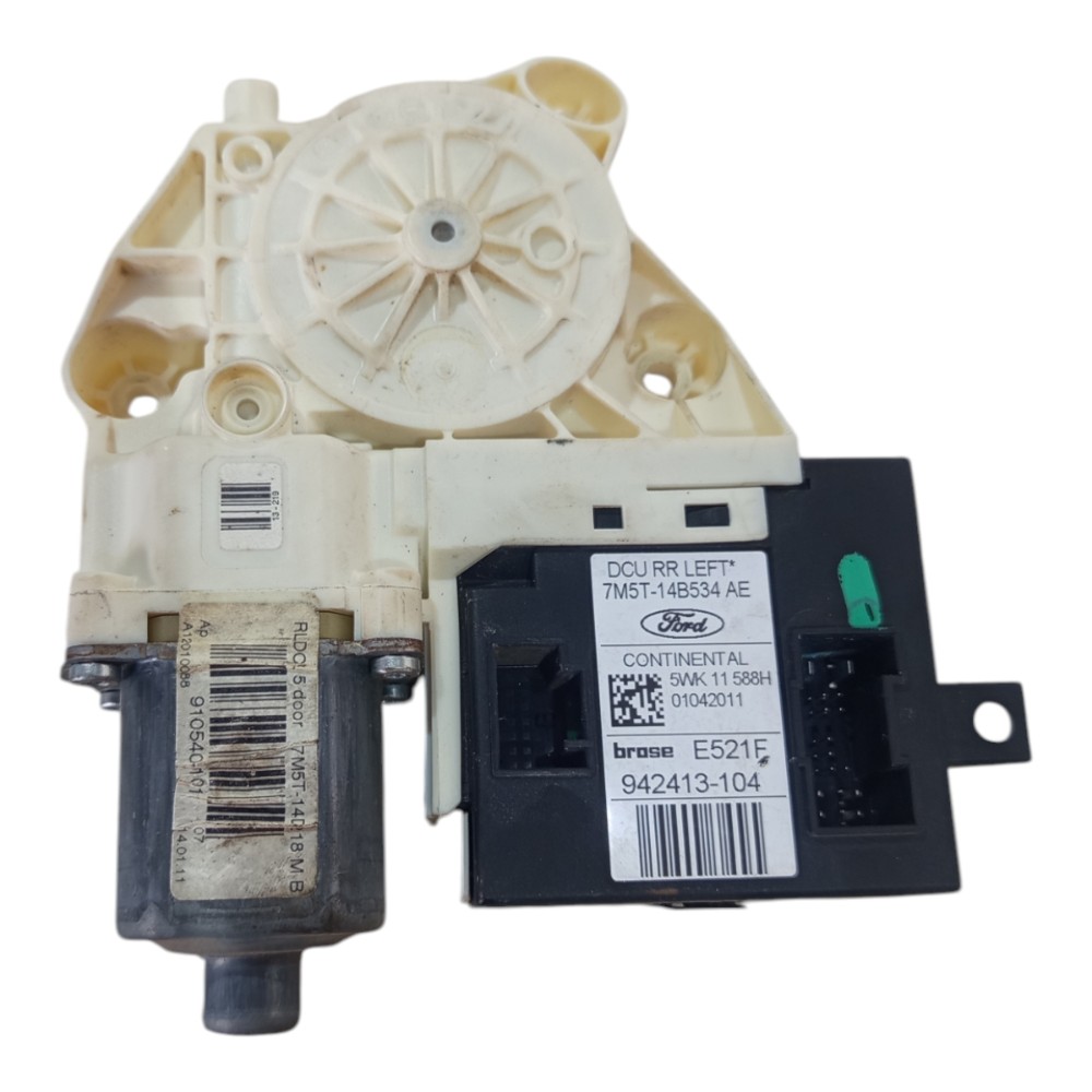 Motor Módulo Máquina Vidro Tras Esque Ford Focus 2008 A 2013 1