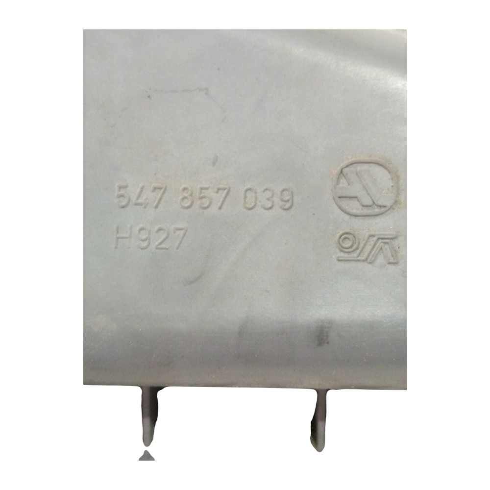 Acabamento Dianteiro Inferior Esquerdo Ford Escort 1993 A 96 Cinza 6