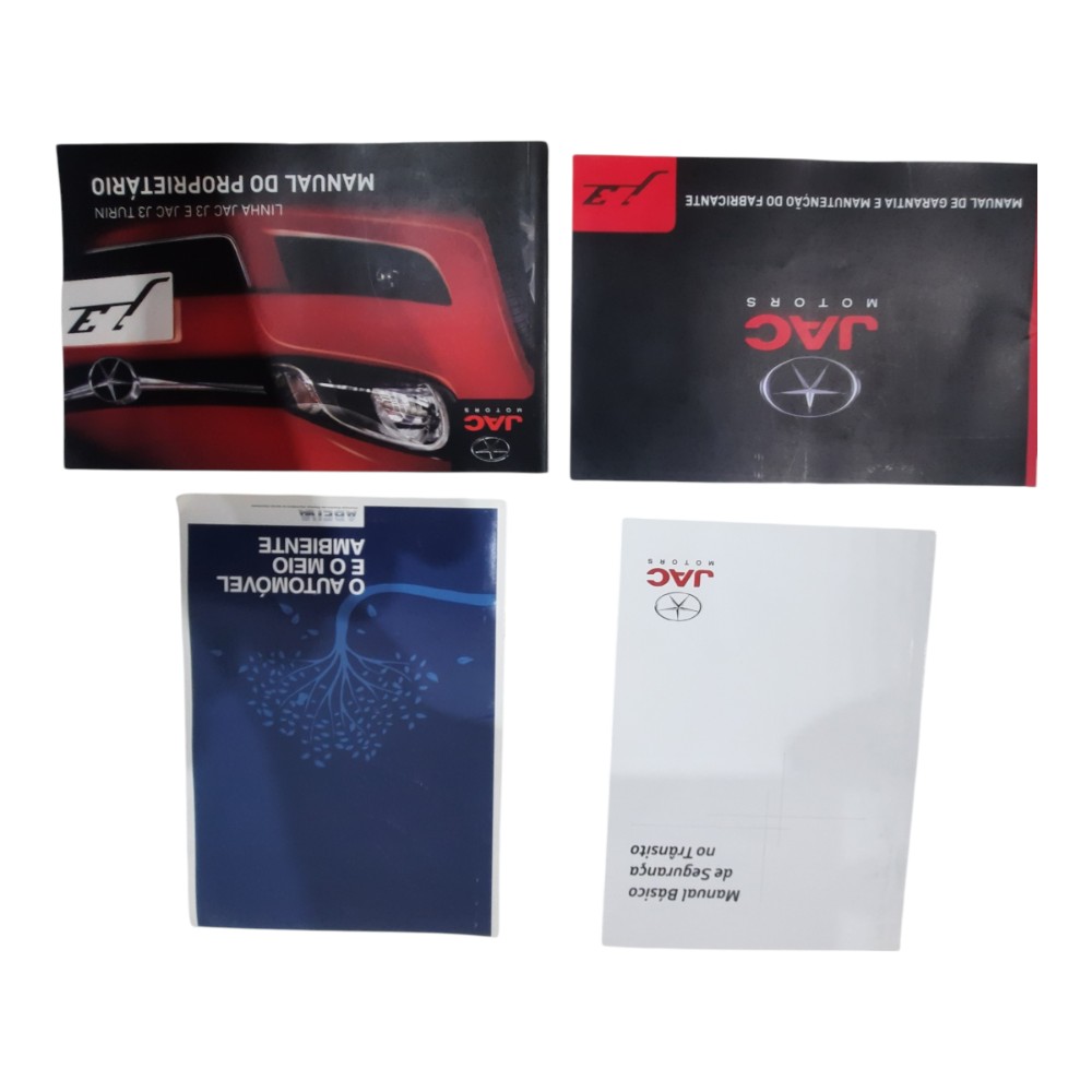 Manual Proprietário Jac J3 1.4 Turin 2011 2013 A 2020 3