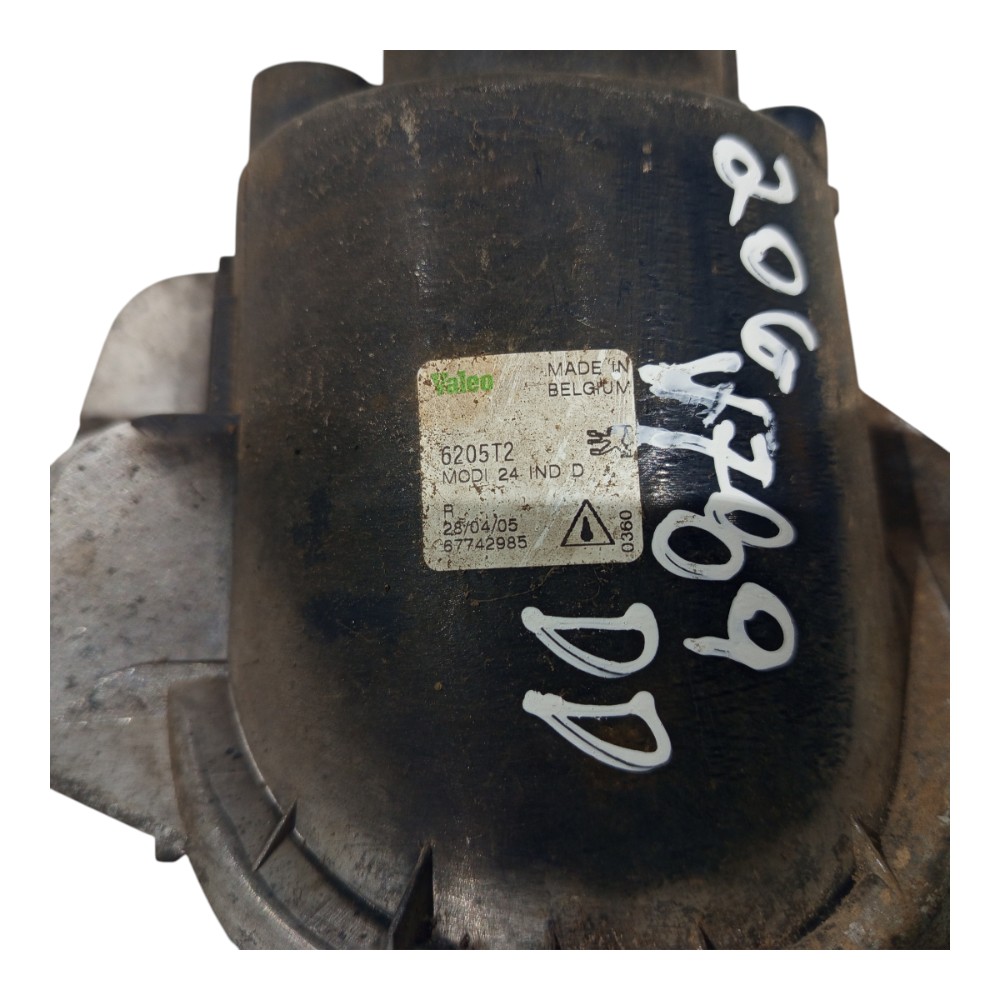 Farol Milha Auxiliar Dianteira Direita 206 1999 2000 A 2004 Transparente Branca 7