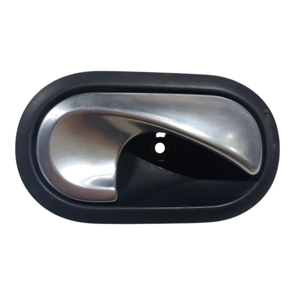 Maçaneta Interna Porta Direita Renault Megane 2007 08 A 2013 Preto E Cromado Dianteira/traseira 1