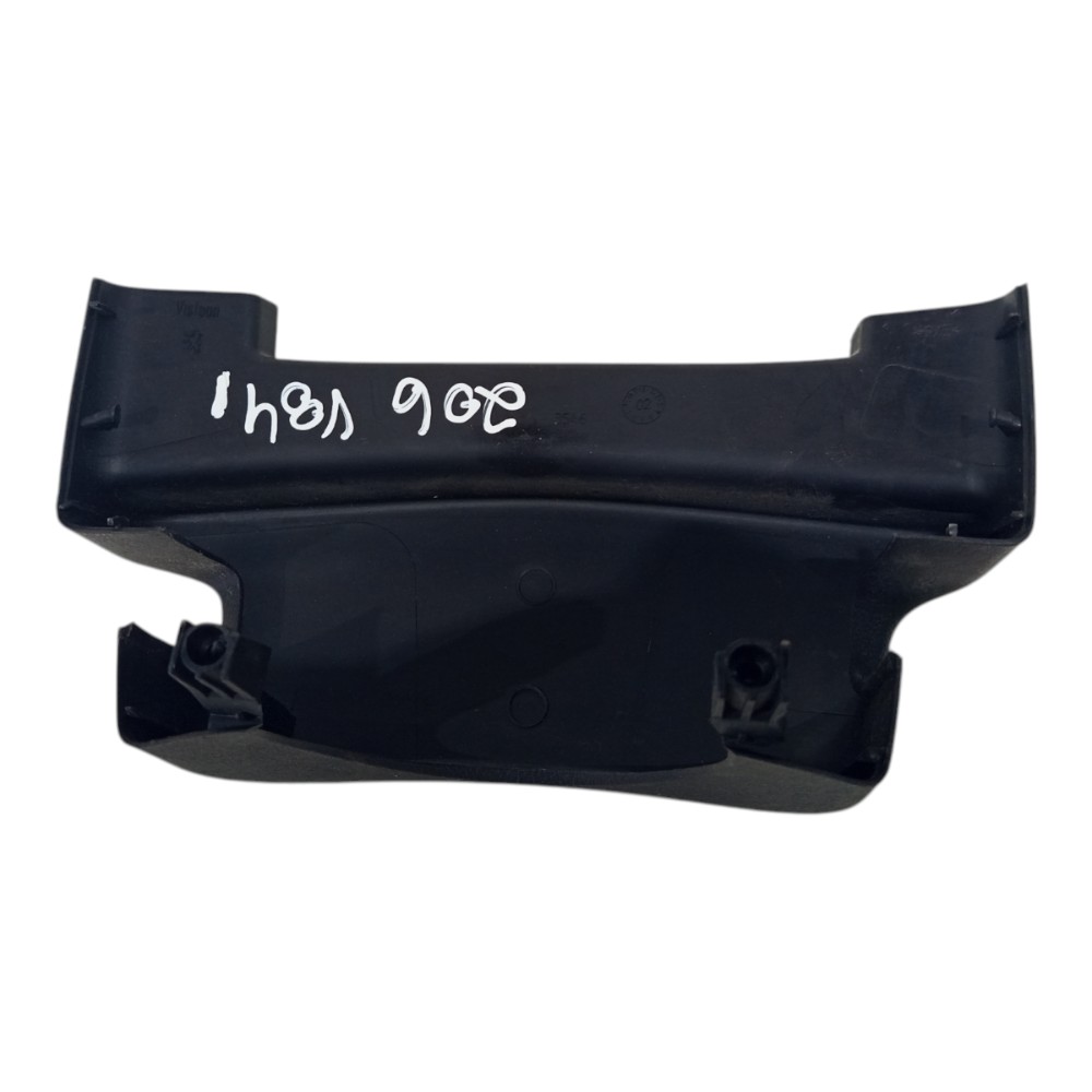 Capa Superior Moldura Chave Seta Peugeot 206 2000 01 A 2010 Preto 7