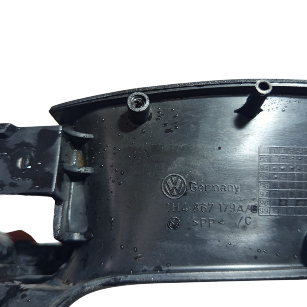Puxador Porta Traseira Lado Esquerdo Golf Mk3 1994 A 1999 Preto 6