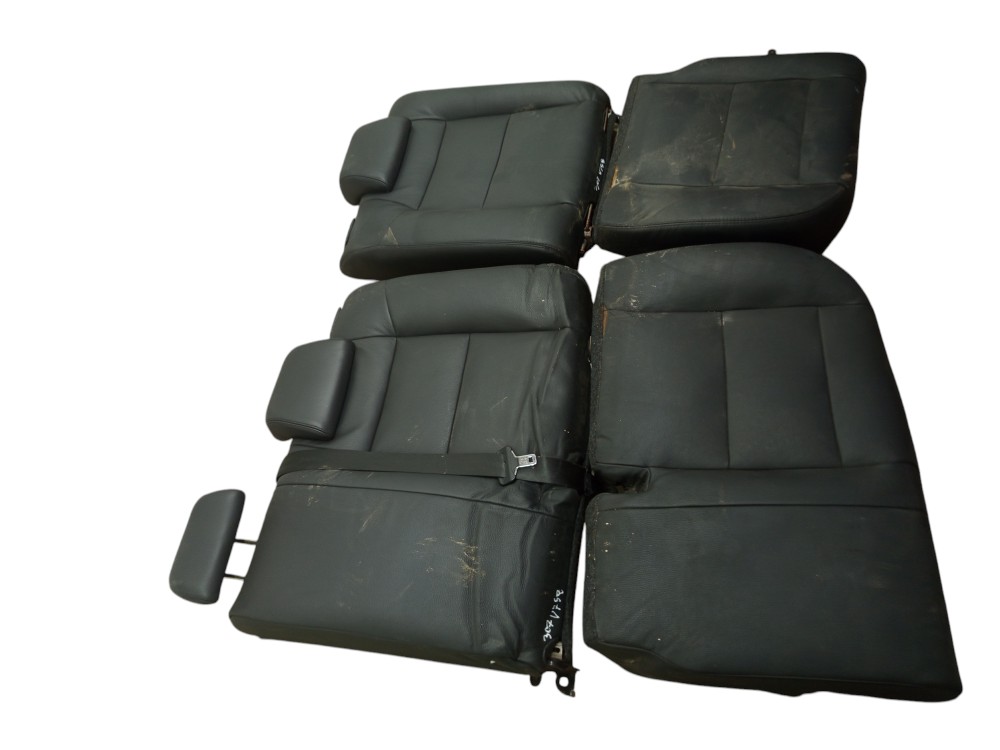 Jogo Bancos Couro Peugeot 307 2001 2002 A 2012  Preto 5