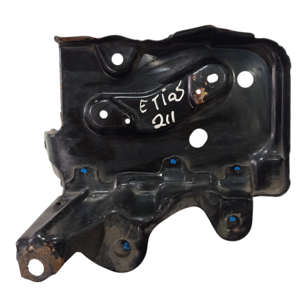 Suporte Base Bateria Toyota Etios 2014 2015 2016 2017 A 2020 Preto 1