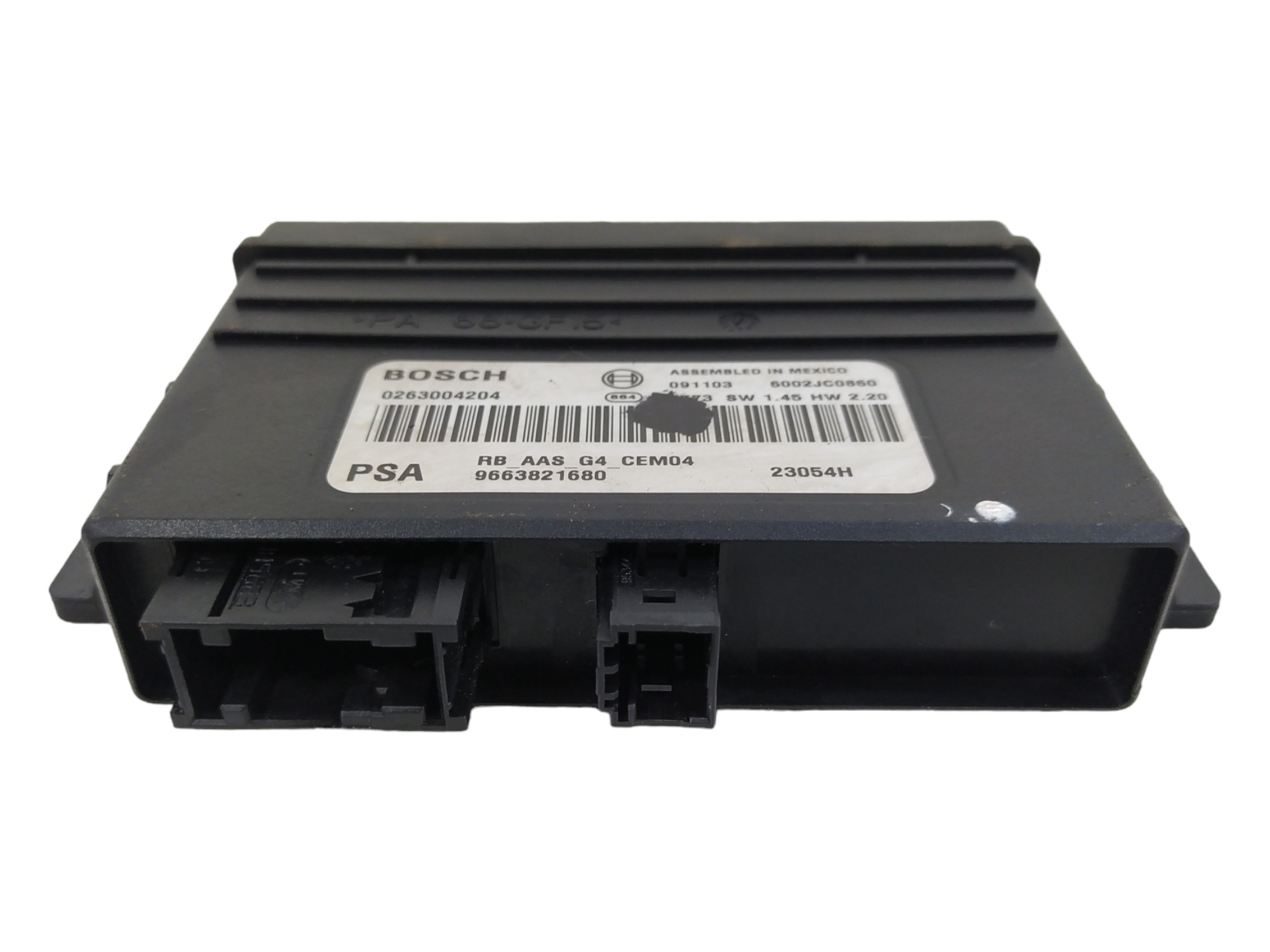 Módulo Conforto Citroen C4 Picasso 2009 A 2014 9663821680 8