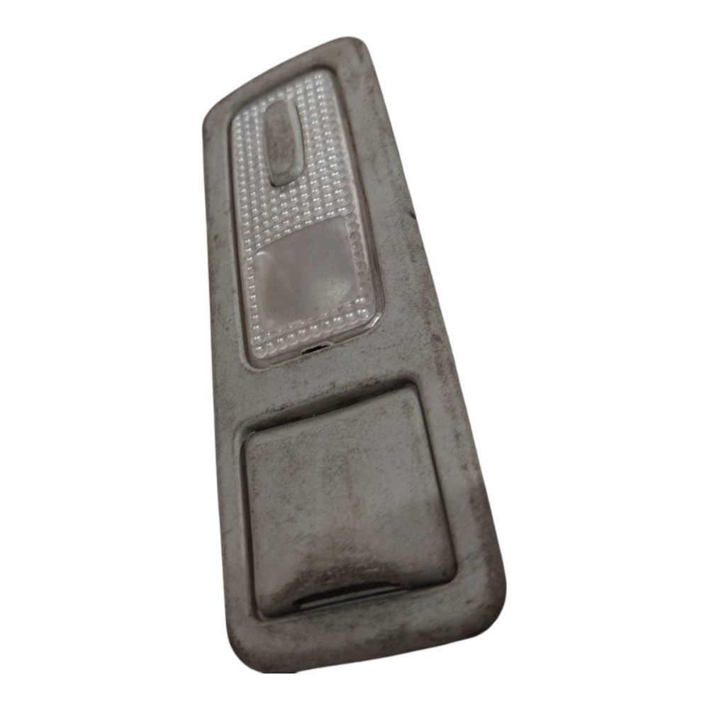 Moldura Lente Luz Interna Dir Citroen C4 Picasso 2007 A 2013 Branco 3