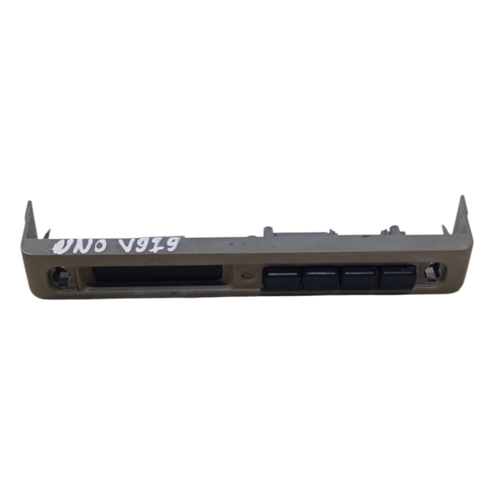 Moldura Superior Botões Fake Painel Central Fiat Uno 03 A 05 4