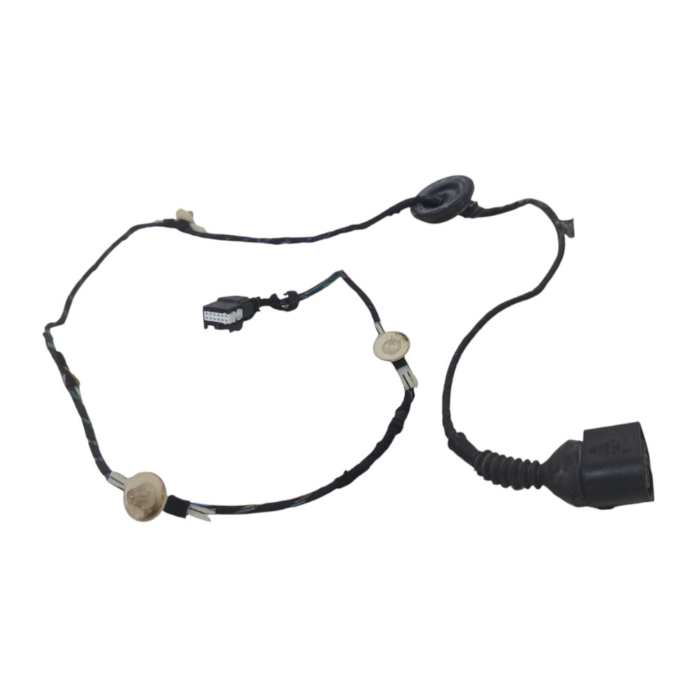 Chicote Fechadura Traseira Esquerda VW Touareg 2003 a 2010 2
