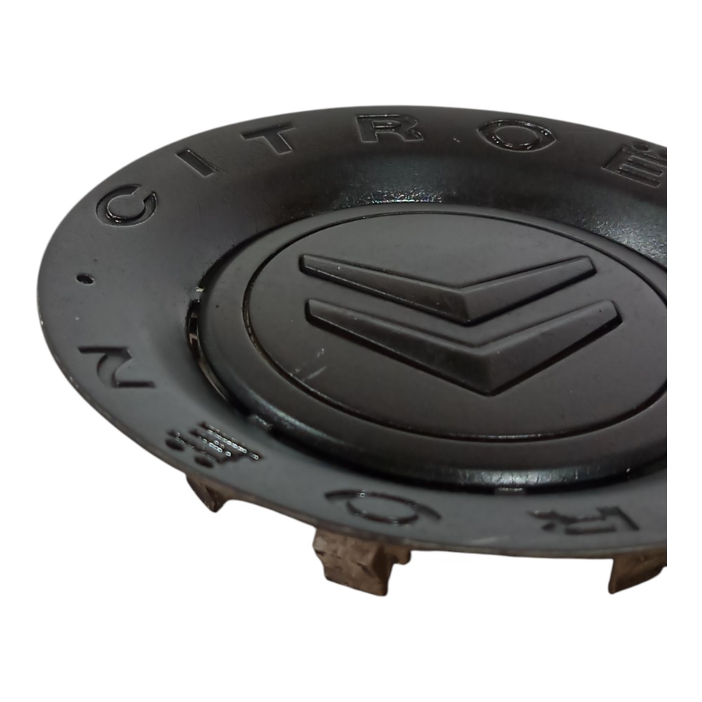 Calota Miolo Roda Tampa Citroen C4 2007 2008 2009 A 2012 Preto 2