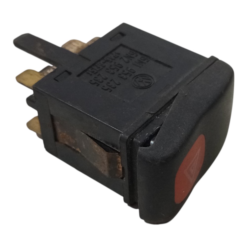 Botão Interruptor Pisca Alerta Volkswagen Van 1999 A 2002 – Preto 2