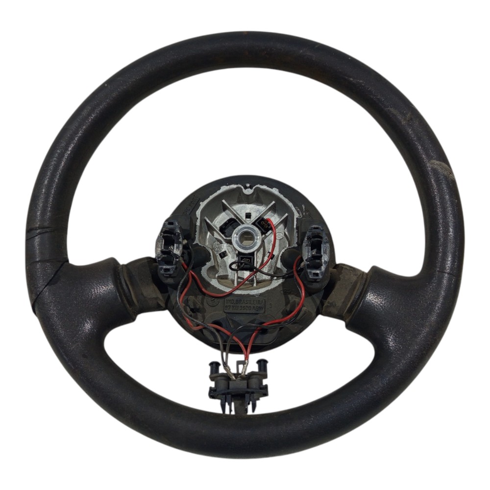 Volante Direção Ford Ka 1996 1997 1998 1999 2000 2001 A 2002 Preto 1