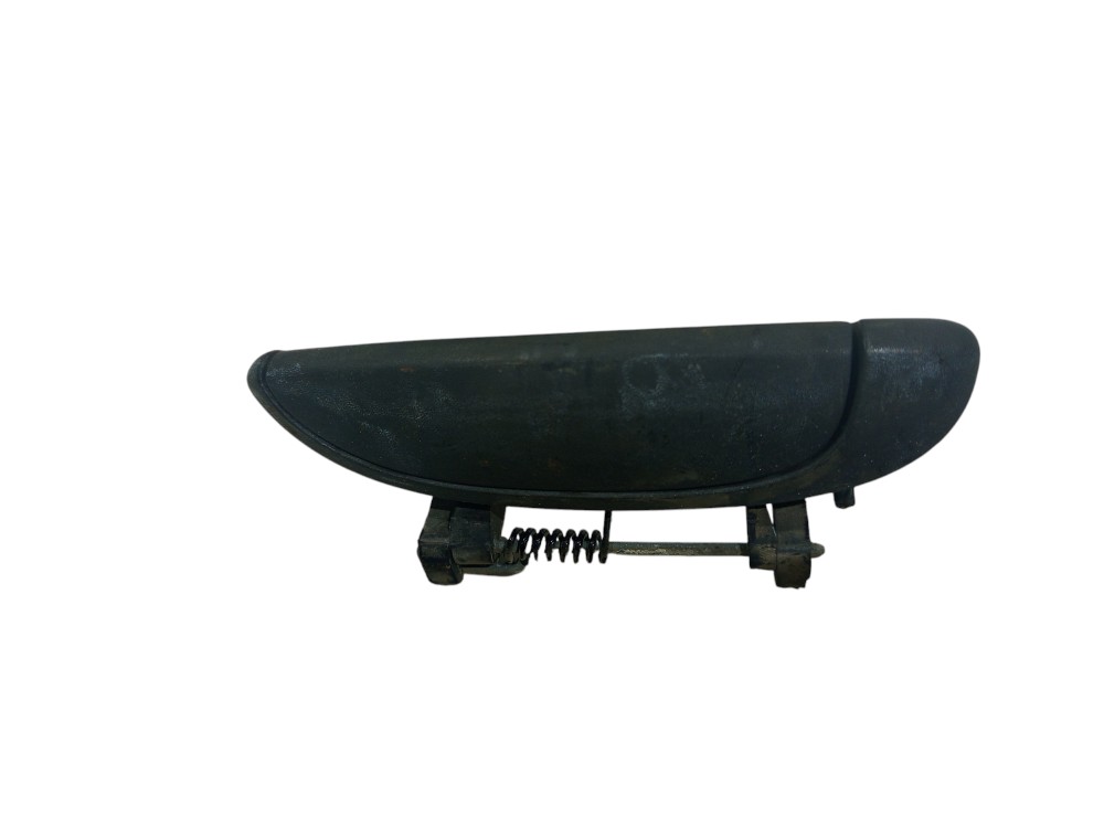 Puxador Externo Traseiro Direito Renault Clio 2000 A 2012  Preto Traseira 1