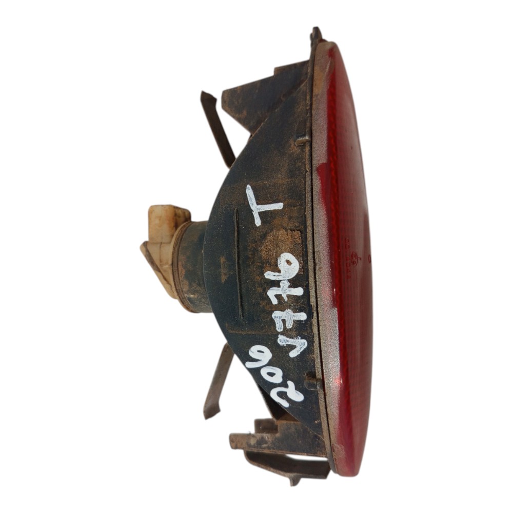 Lanterna Luz Neblina Parachoque Peugeot 206 1999 2000 A 2013 Vermelho 7