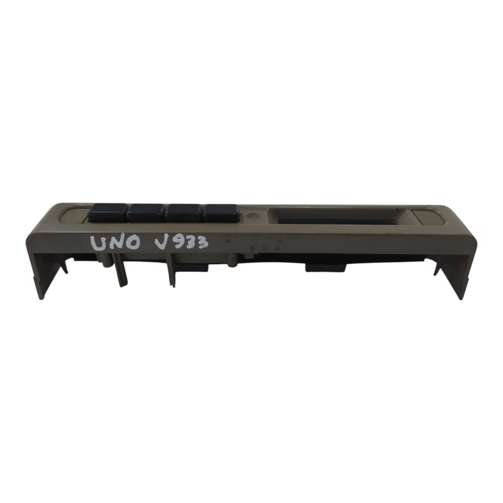Moldura Superior Botões Fake Painel Central Fiat Uno 03 A 05 3