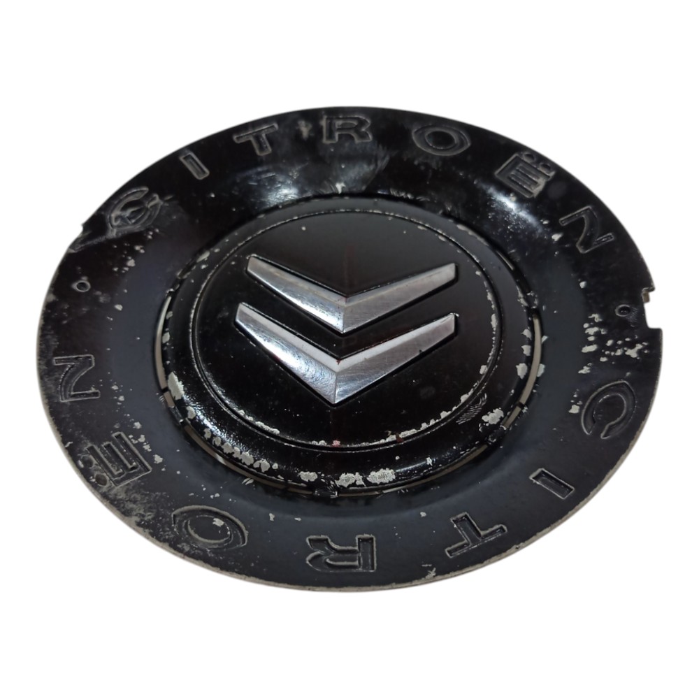 Calota Roda Centro Citroen C4 2003 2004 2005 A 2011 Preto 1