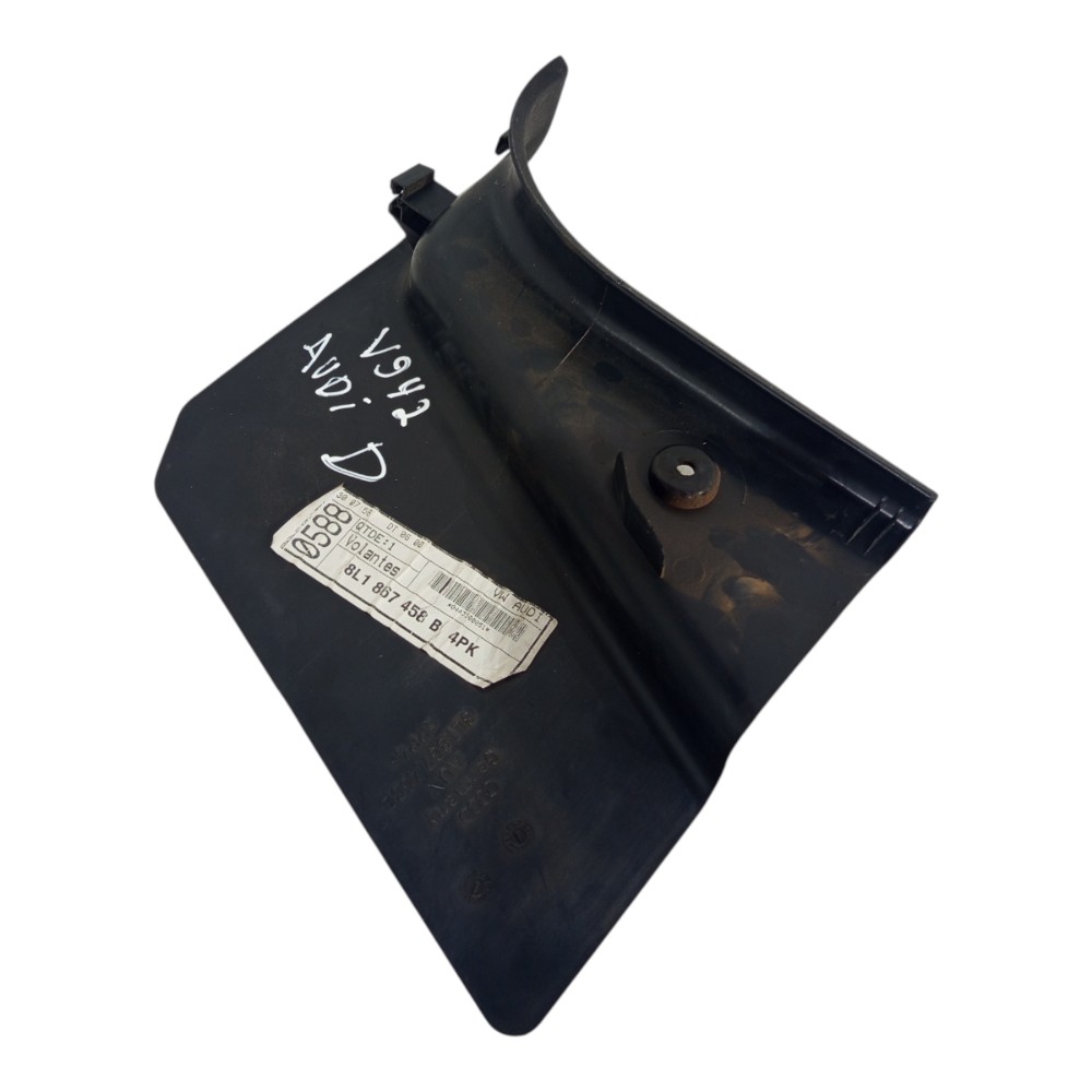 Moldura Rodapé Interna Dianteiro Direita Audi A3 2005 A 2013 Preto 3