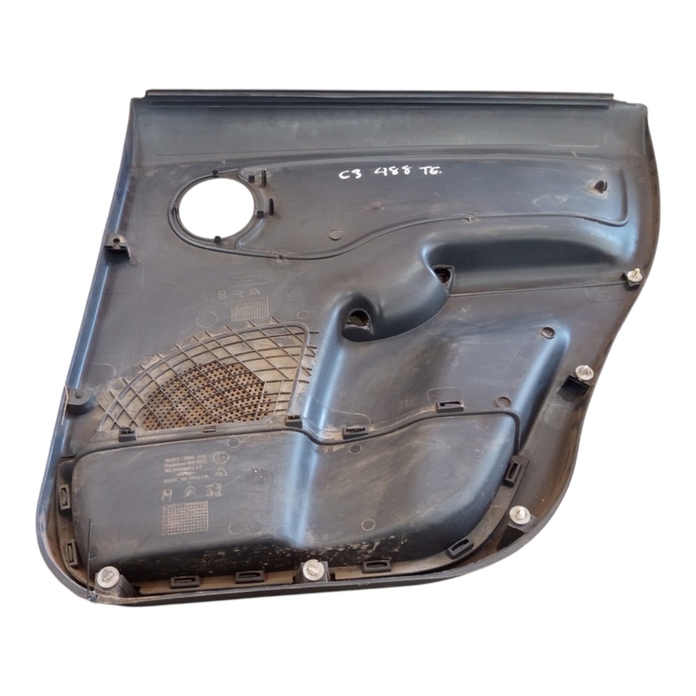 Forro Porta Traseiro Esquerdo Citroen C3 2003 2004 A 2012 7