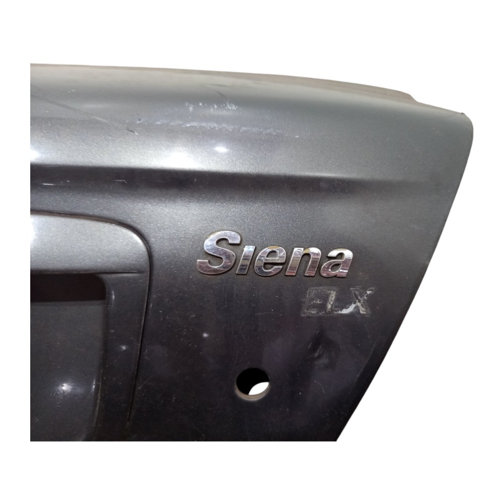 Tampa Capô Traseiro Fiat Siena 2001 A 2005 Original Cinza 6