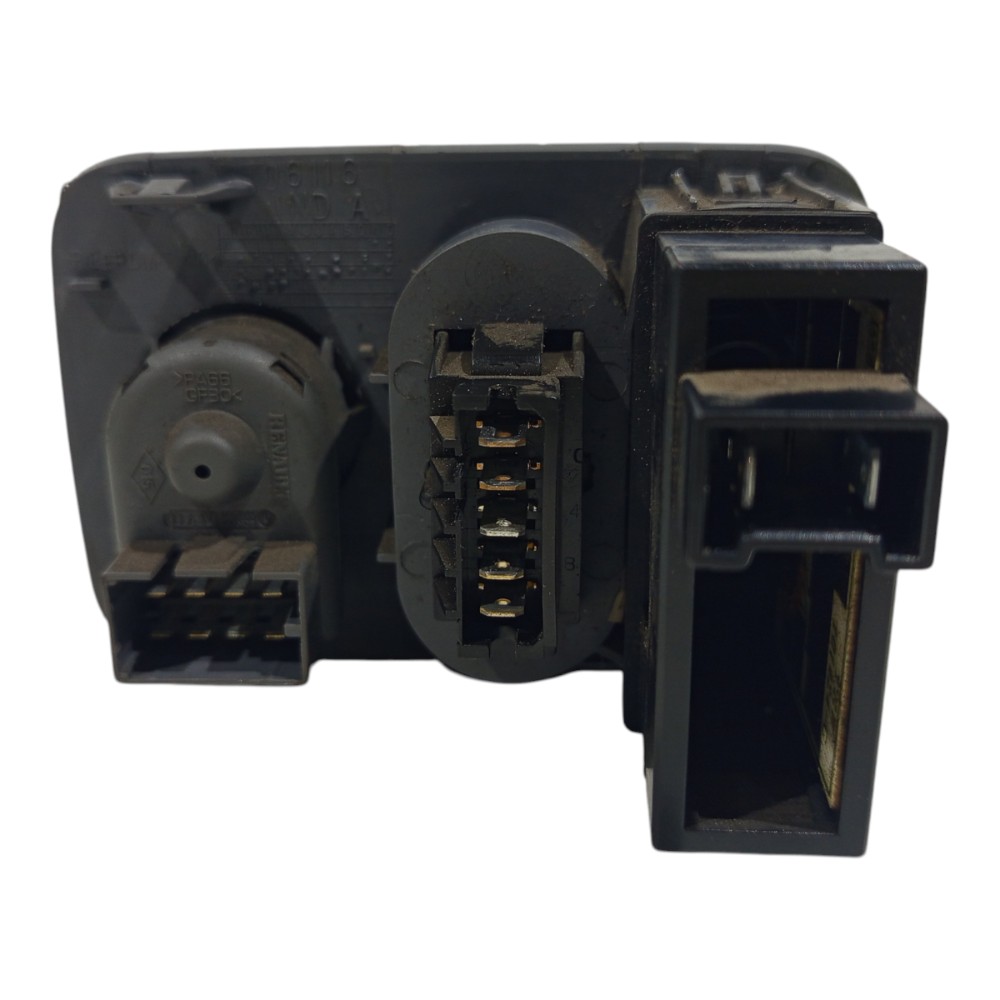 Moldura Botão Reostato Desembaçador Renault Clio 7700431287 3
